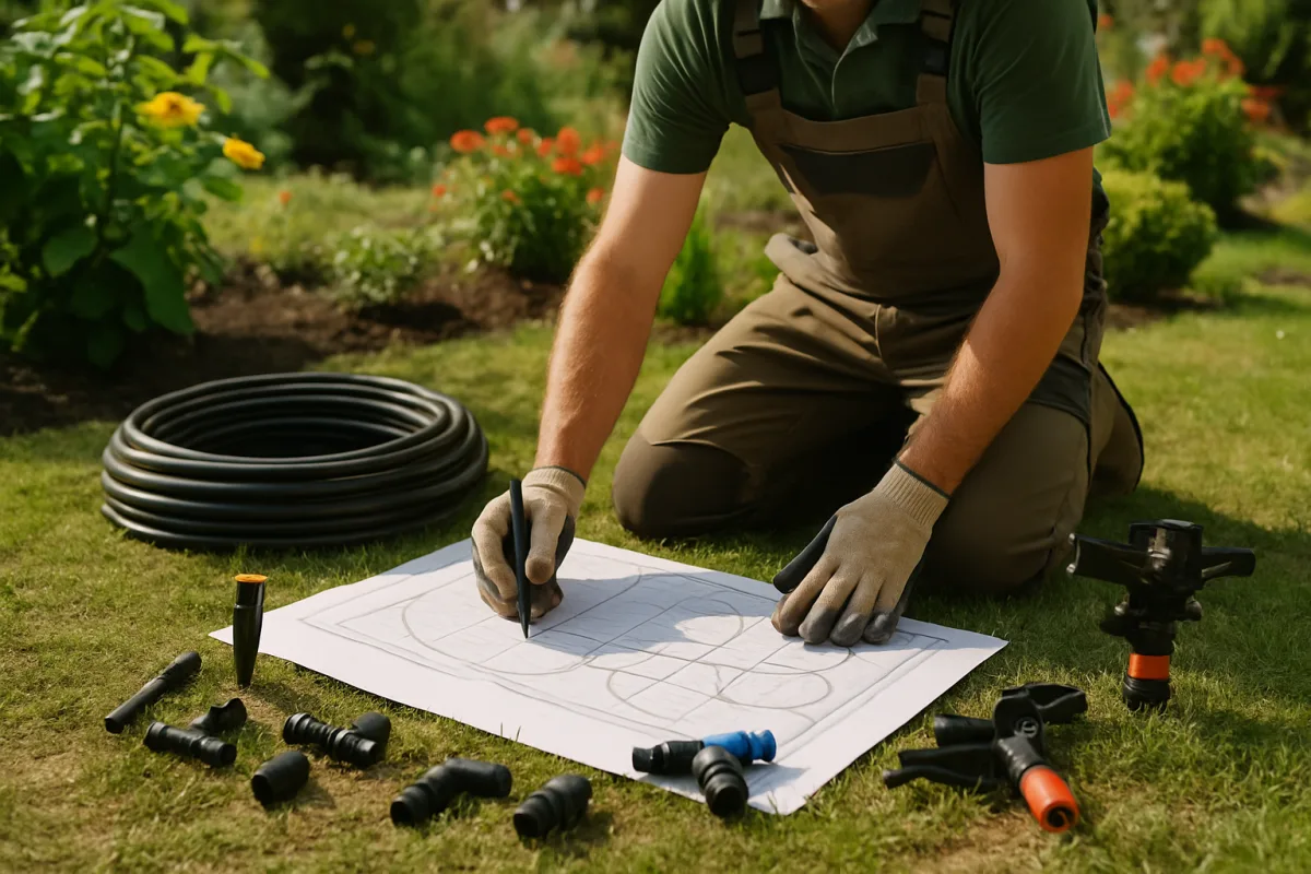 Come progettare un impianto di irrigazione giardino