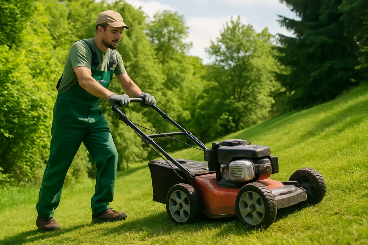 Guida alla scelta del tagliaerba per giardini in pendenza