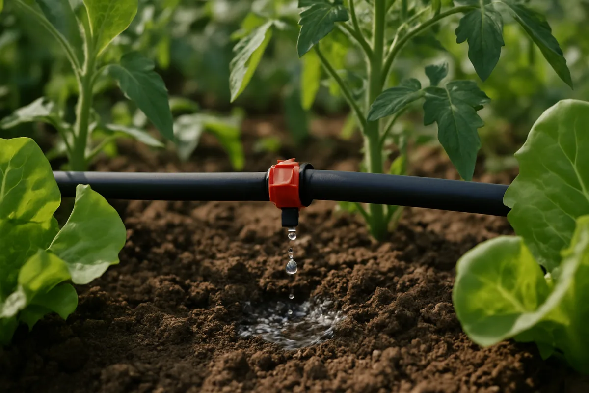 Irrigazione giardino a goccia: come funziona