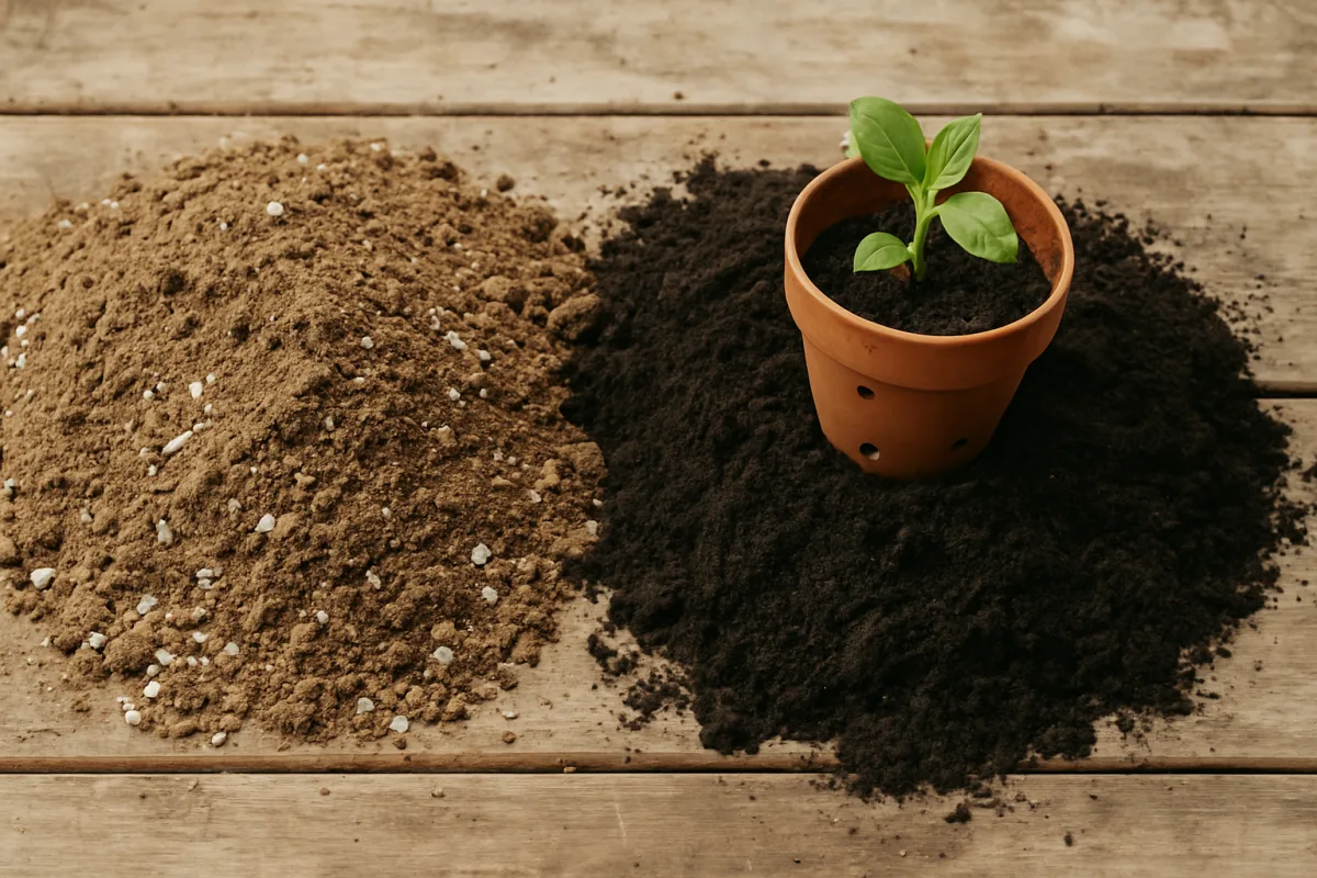 Terriccio da vaso e compost da giardino: differenze e usi da non confondere